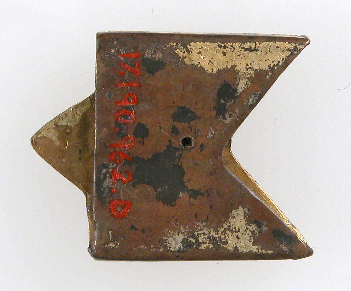 Horse Bridle or Belt Ornaments, Gilt copper or copper alloy and cloisonné enamel, Spanish