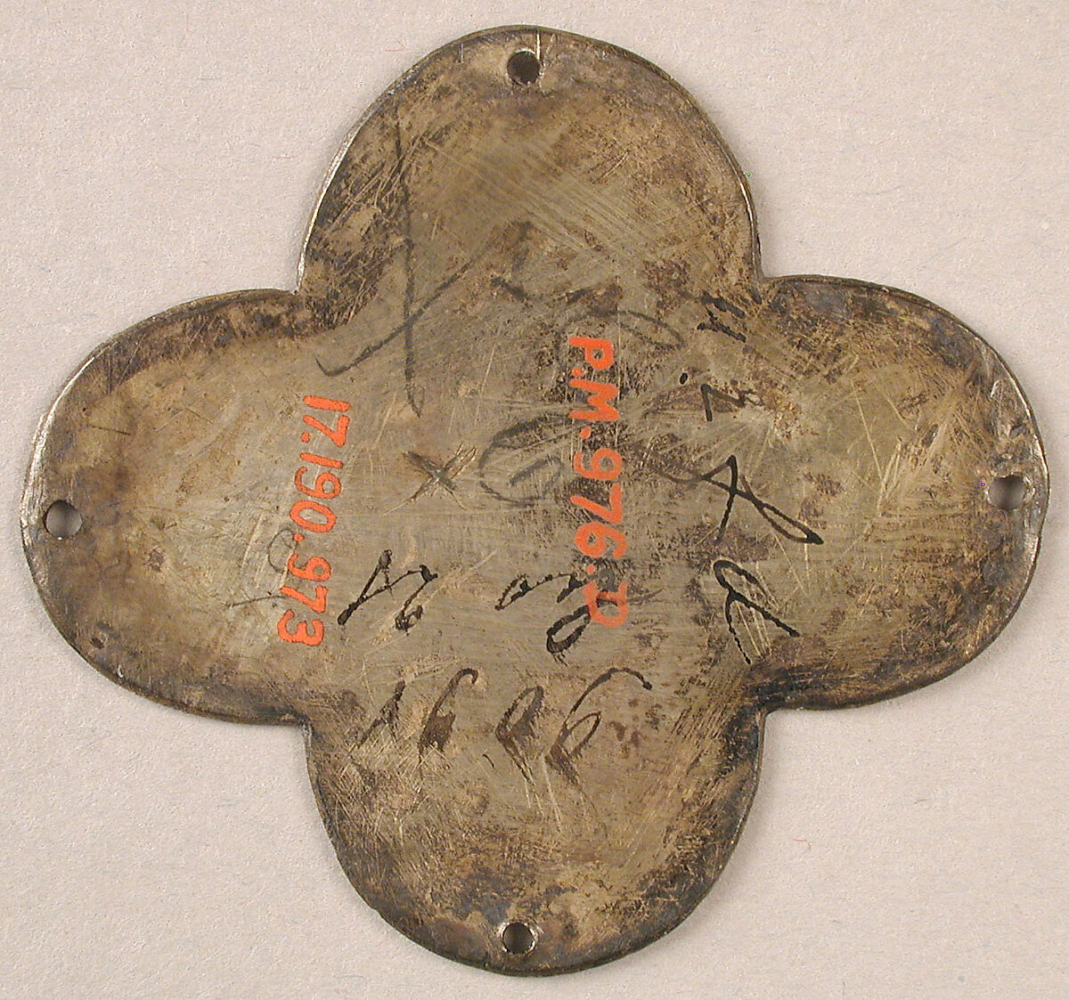 Plaque with the Ox of Saint Luke, Basse taille enamel, silver, Catalan