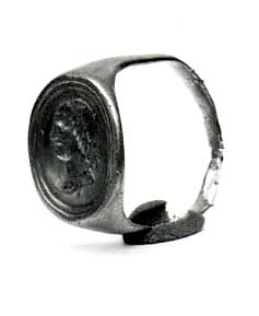 Finger Ring, Gold, Frankish