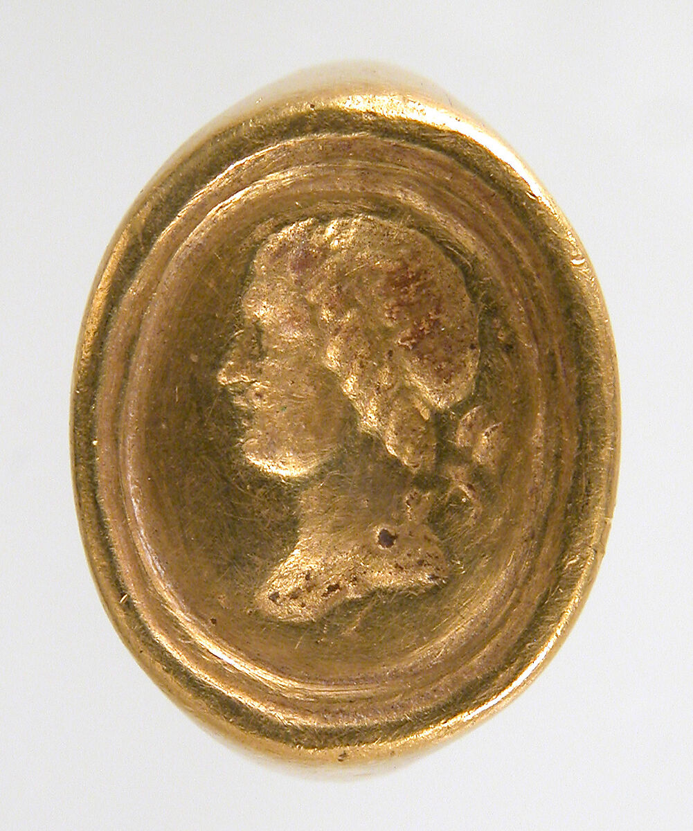 Finger Ring, Gold, Frankish