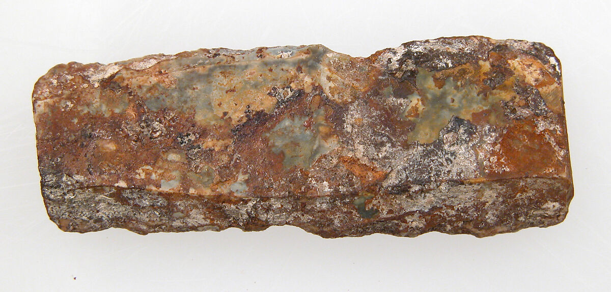 Knife Part, Flint (?), Frankish 