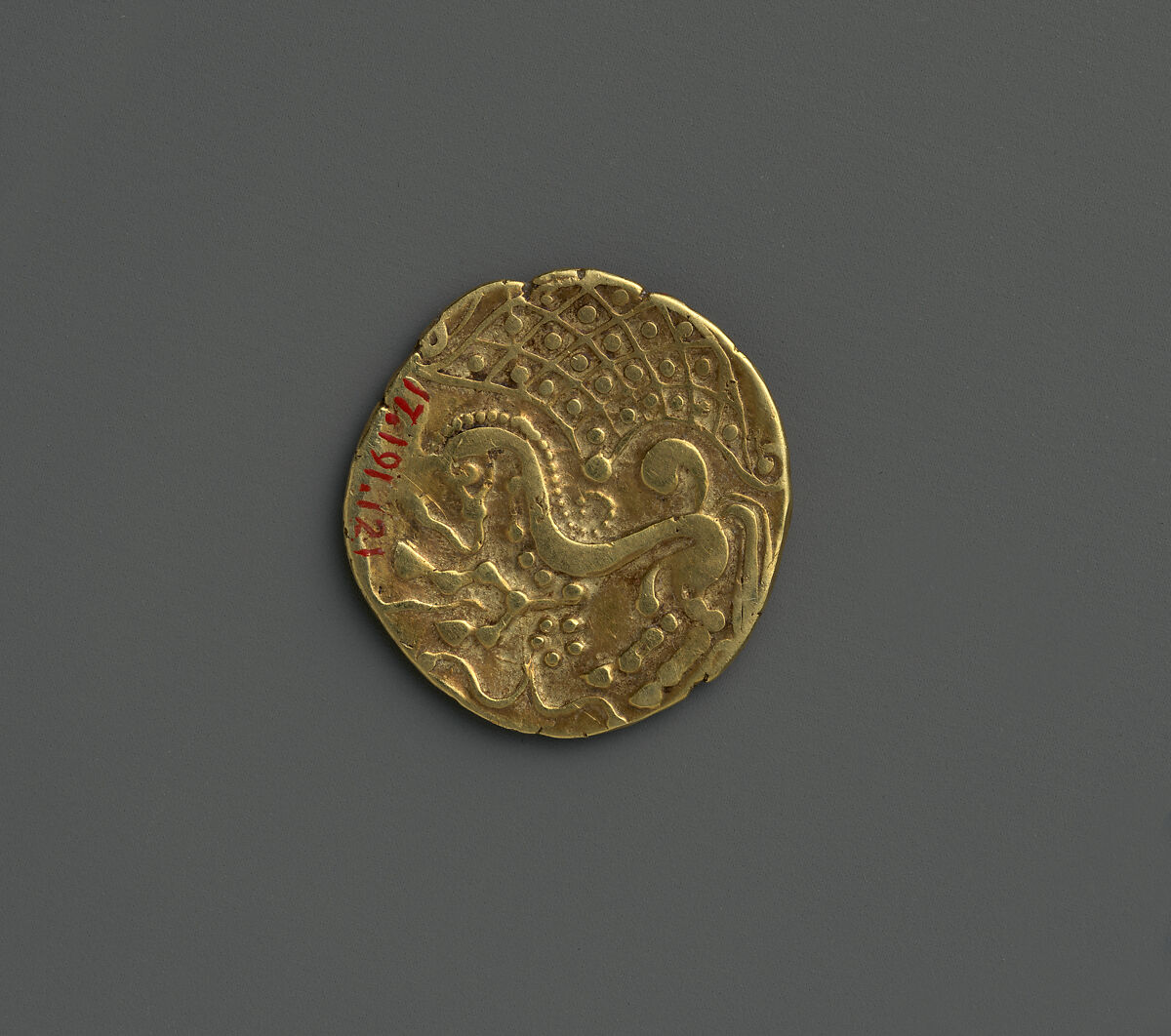 Gold Coin of the Veneti or Namneti, Gold, Celtic