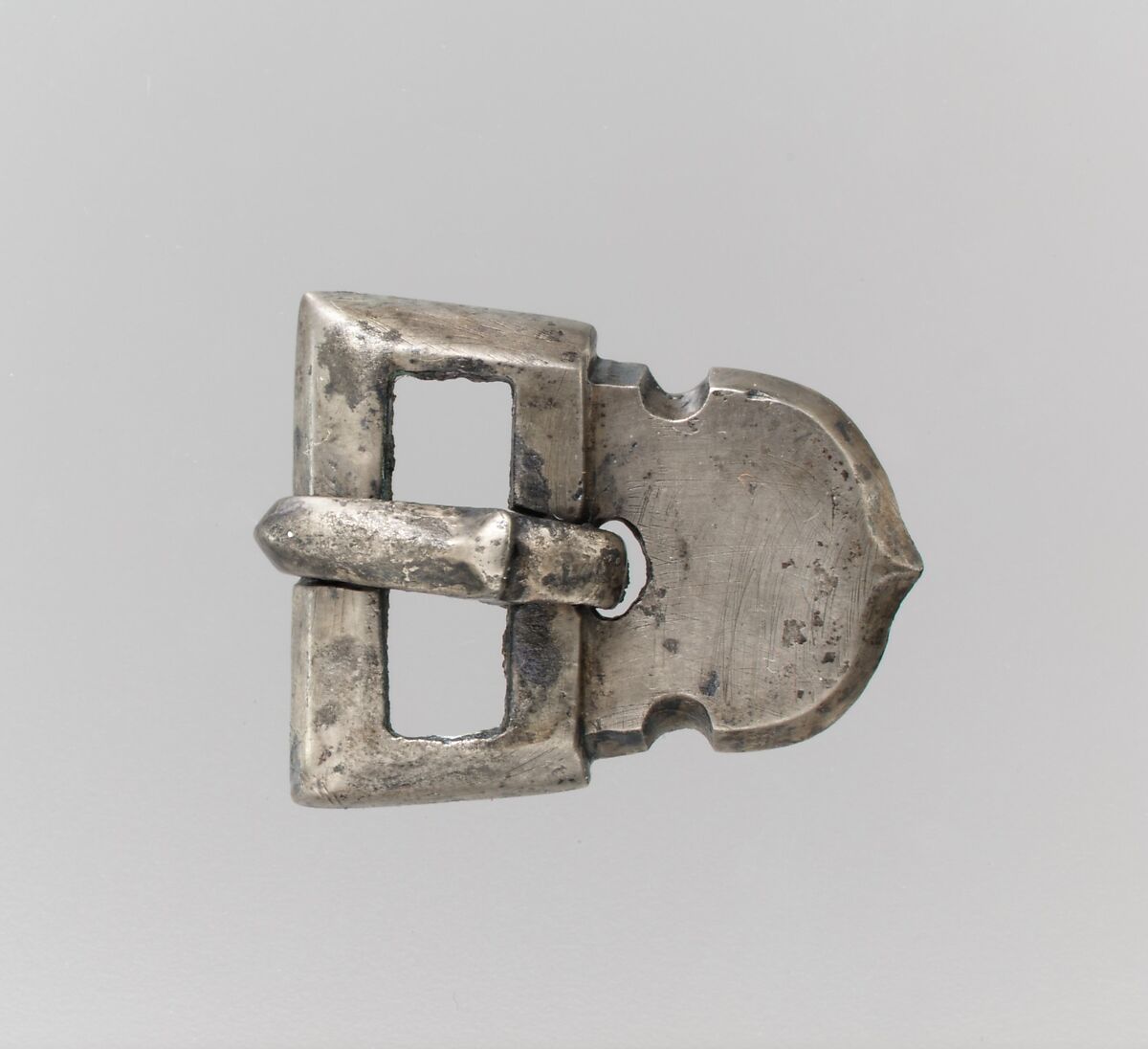 Shoe Buckle, Silver, Byzantine 