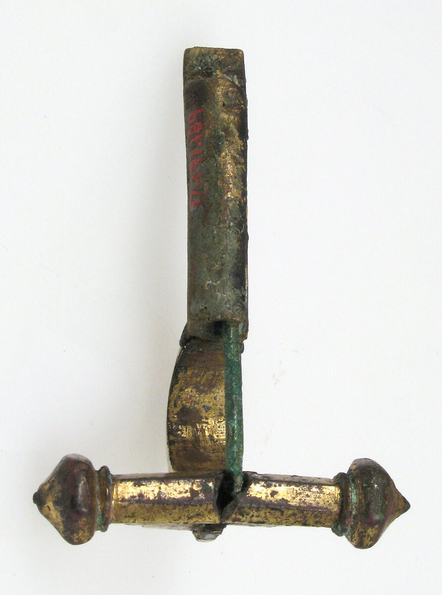 Crossbow Brooch, Bronze-gilt, Late Roman