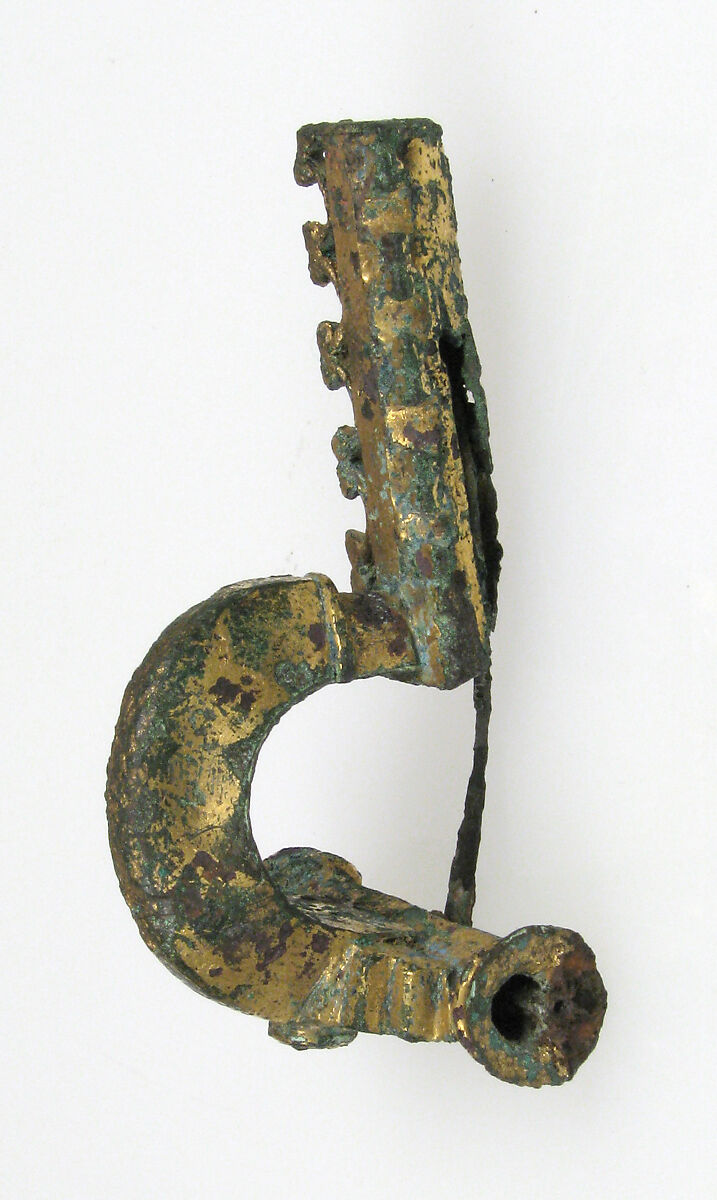 Crossbow Brooch, Bronze-gilt, Late Roman