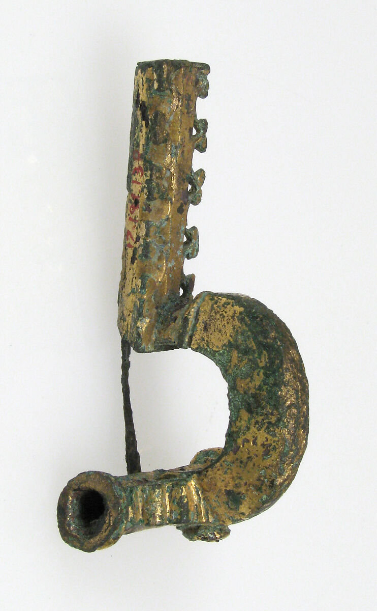 Crossbow Brooch, Bronze-gilt, Late Roman
