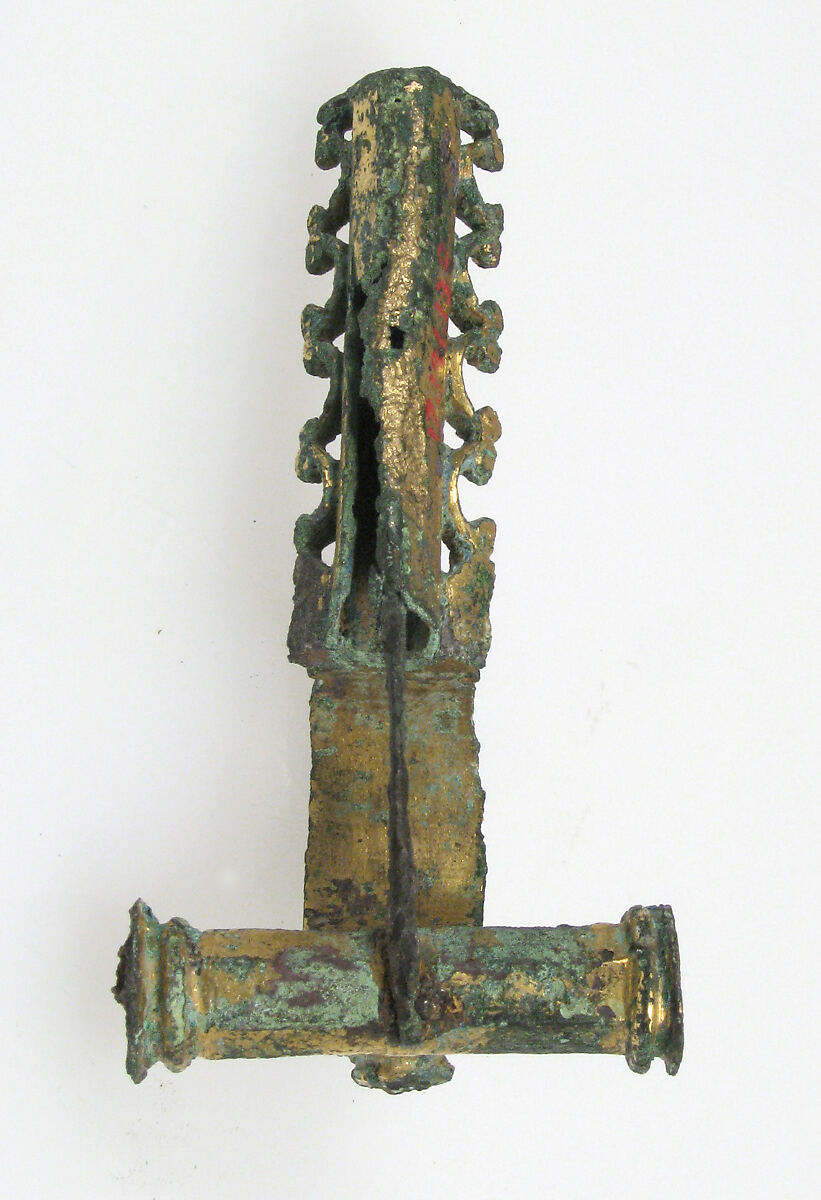 Crossbow Brooch, Bronze-gilt, Late Roman