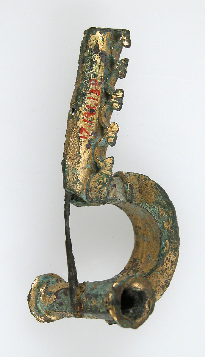 Crossbow Brooch, Bronze-gilt, Late Roman