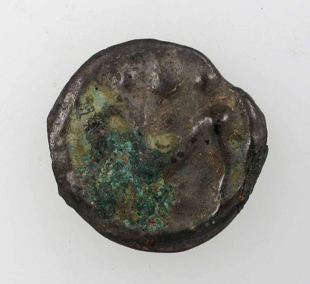 Coin of the Senones, Potin, Celtic 