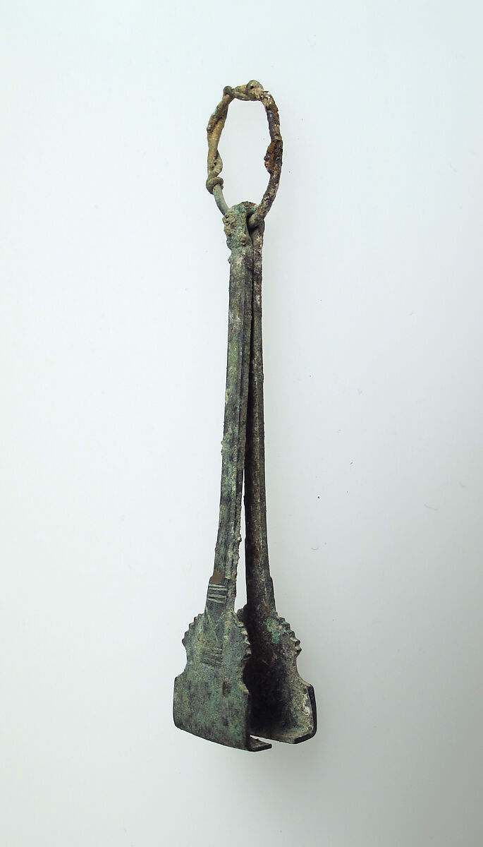 Tweezers, Copper alloy, Frankish 