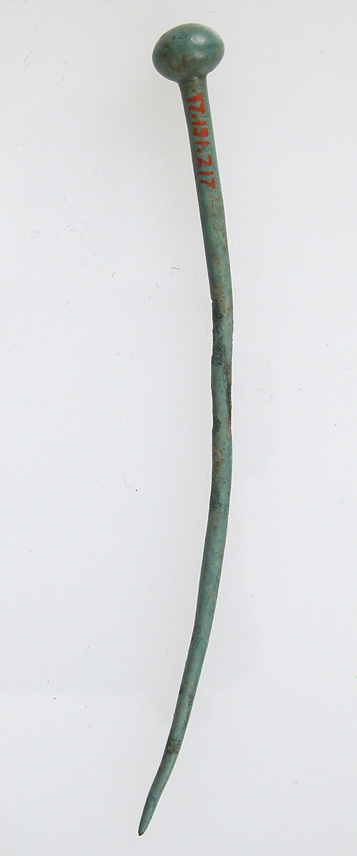 Hairpin, Copper alloy, Roman 