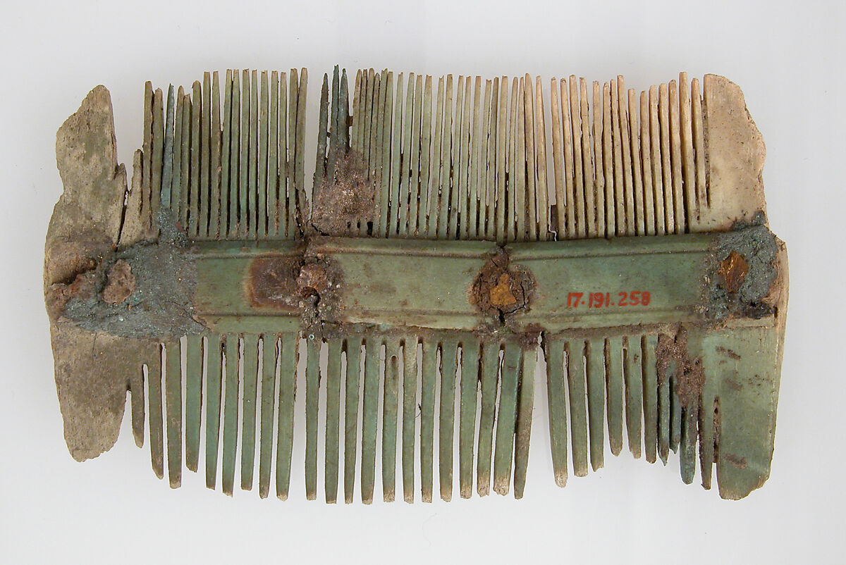 Double-Sided Comb, Ivory, Frankish 