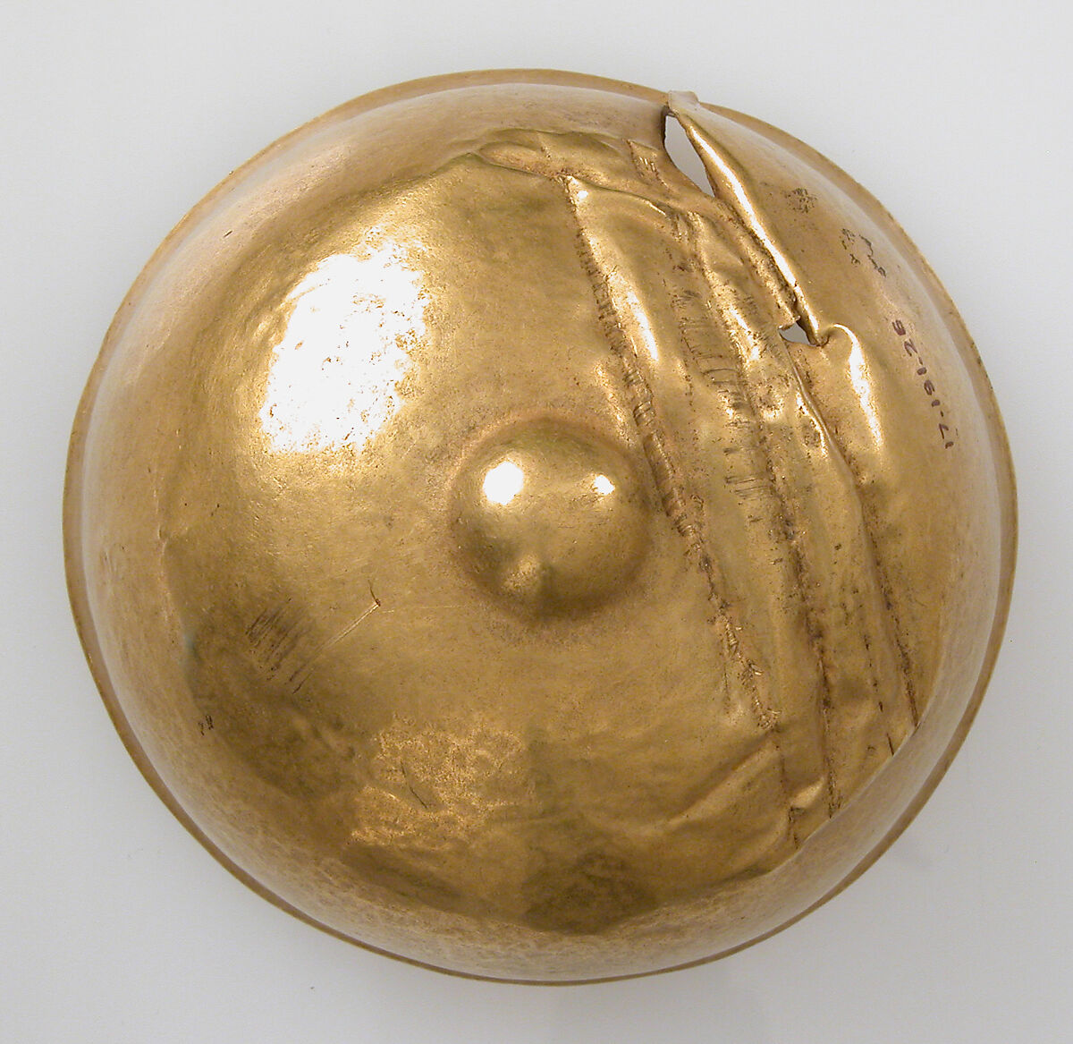 Umbo, Gold, Non-Frankish