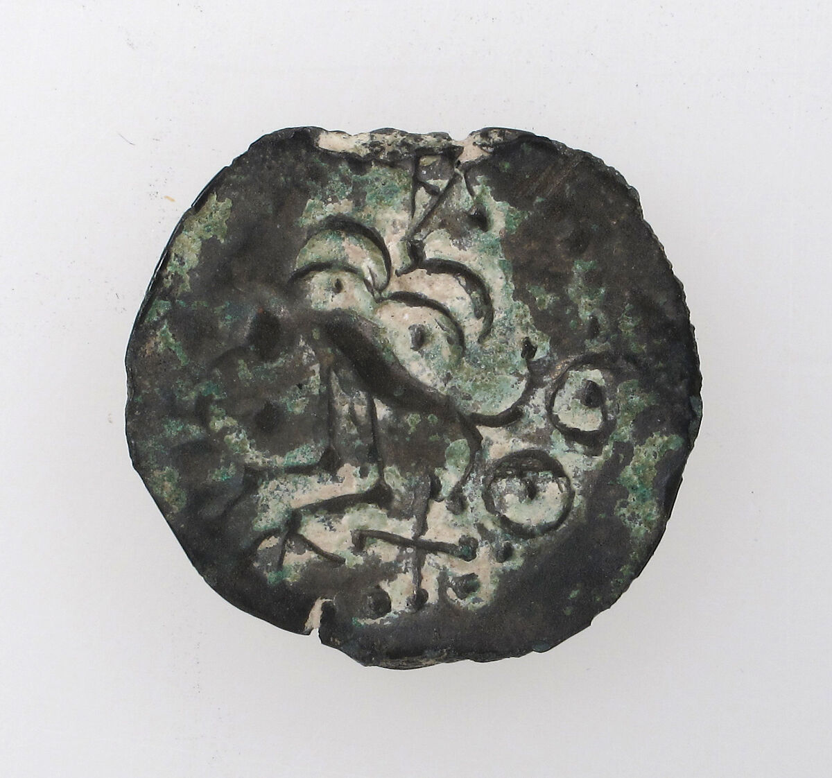 Coin of The Senones, Copper alloy, Roman