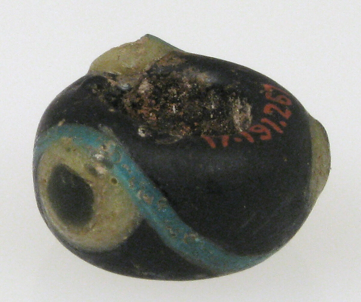 Bead, Glass, Frankish 