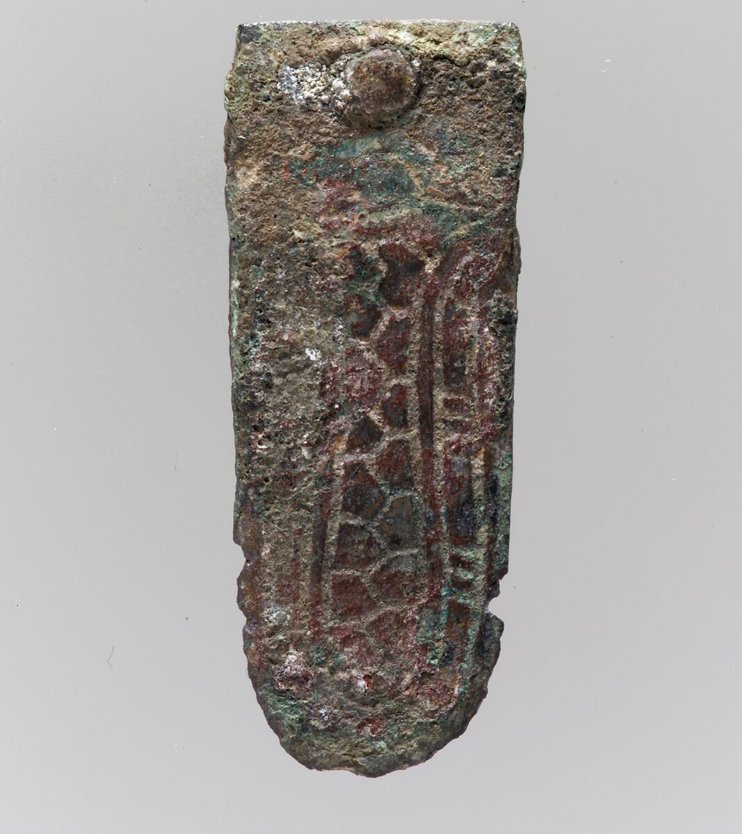 Ferret, Copper alloy, "tinned" surface, Frankish 