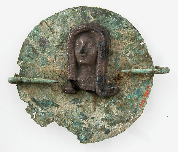 Disk, Copper alloy, lead, European 