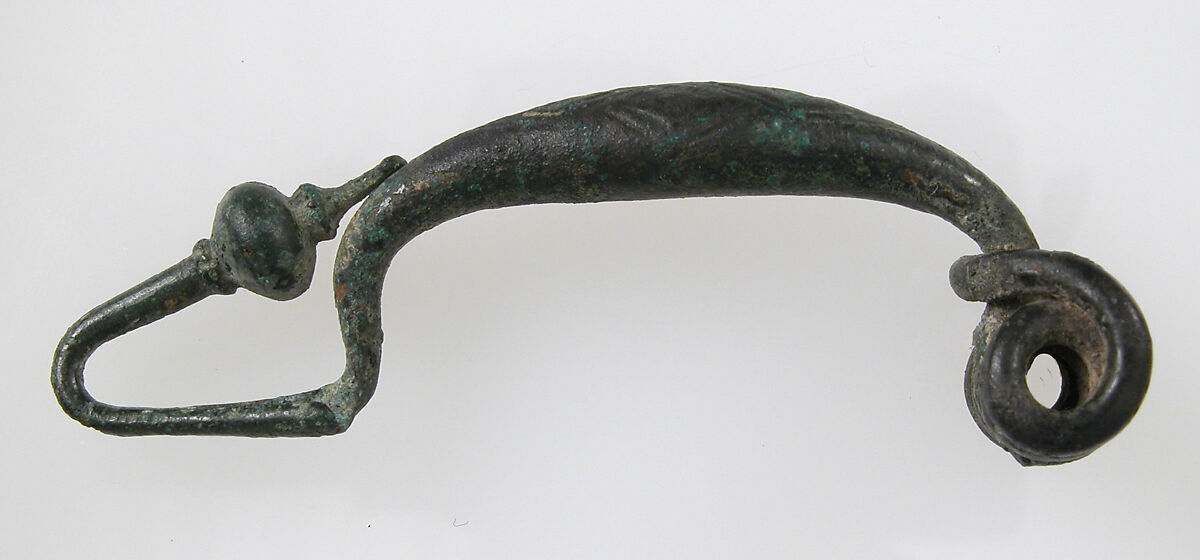Bow Brooch, Copper alloy, Celtic