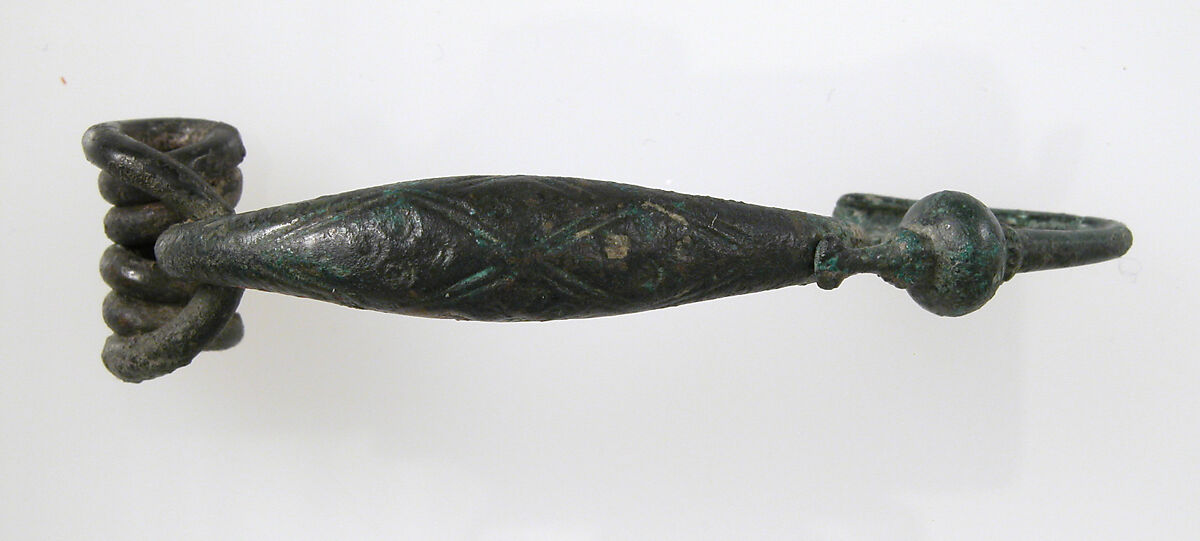 Bow Brooch, Copper alloy, Celtic