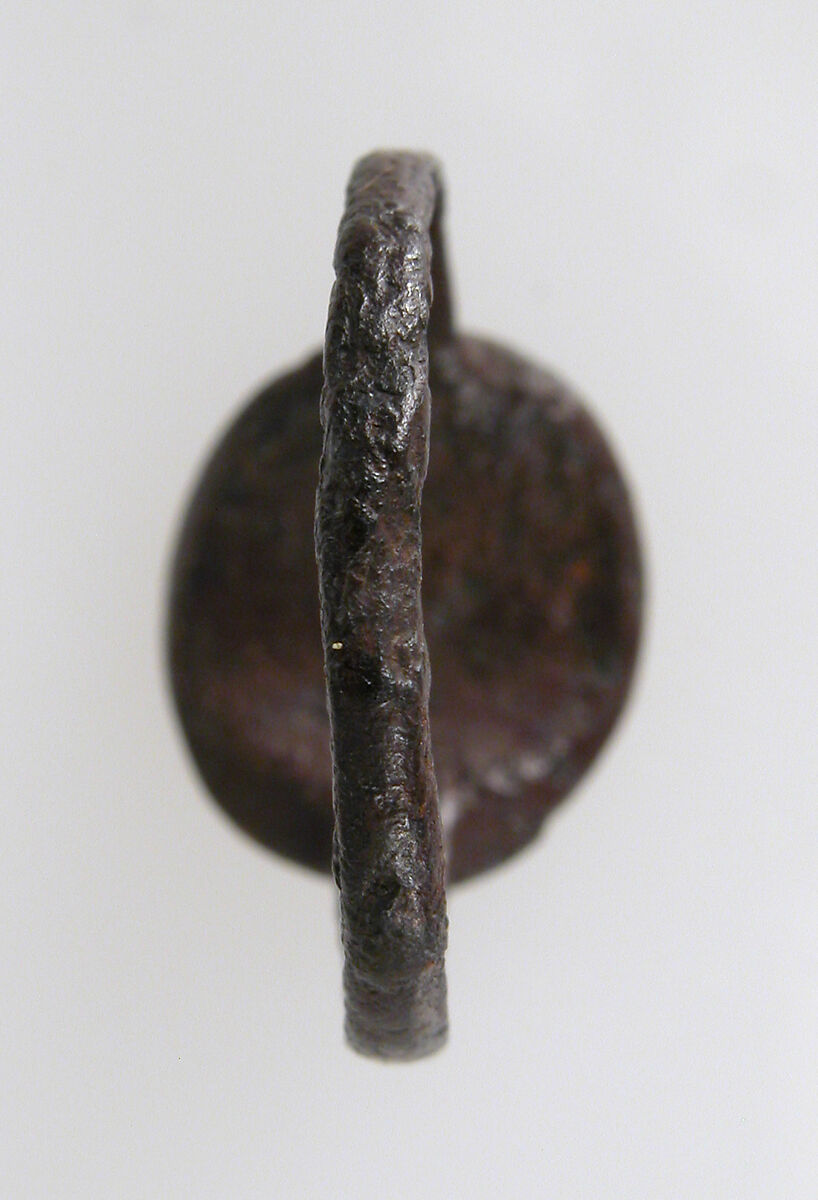 Finger Ring, Copper alloy, traces of gilding (?), Roman