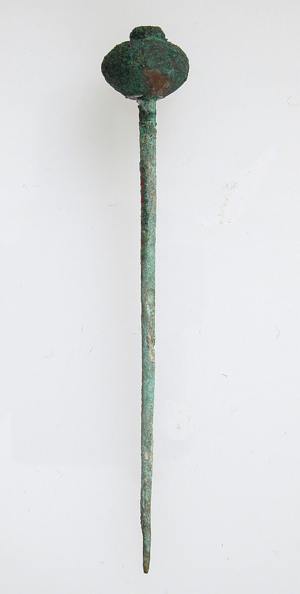 Hairpin, Copper alloy, Roman 