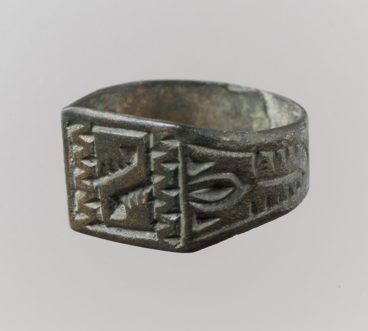 Finger Ring, Copper alloy, Frankish 