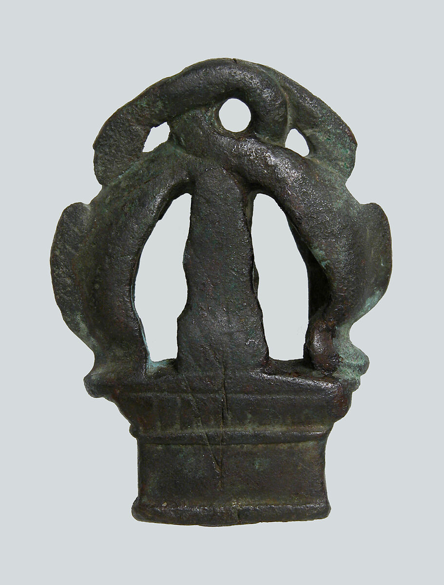 Head of Sword or Dagger, Copper alloy, Roman 