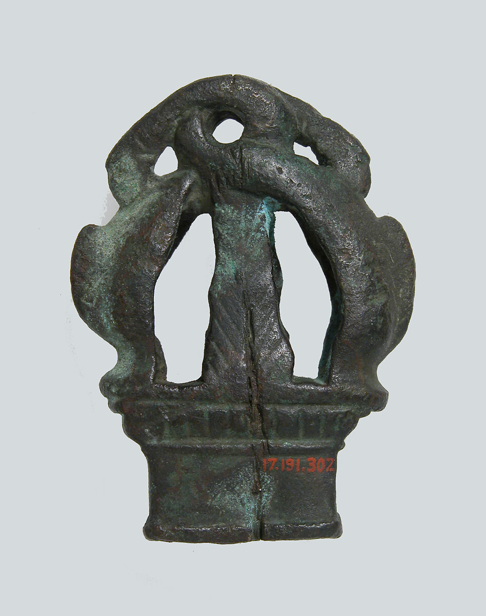 Head of Sword or Dagger, Copper alloy, Roman