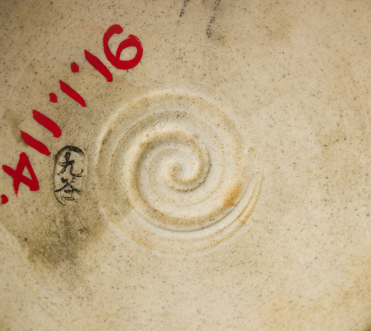 Teapot, Pottery covered with a transparent glaze, enameled designs (Hizen ware, Kutani type), Japan