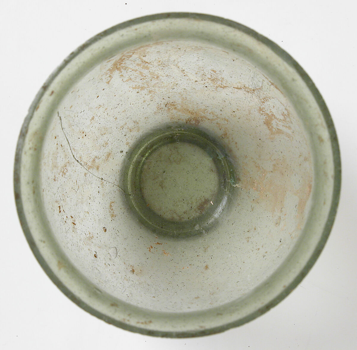 Footed Bowl, Glass, Frankish