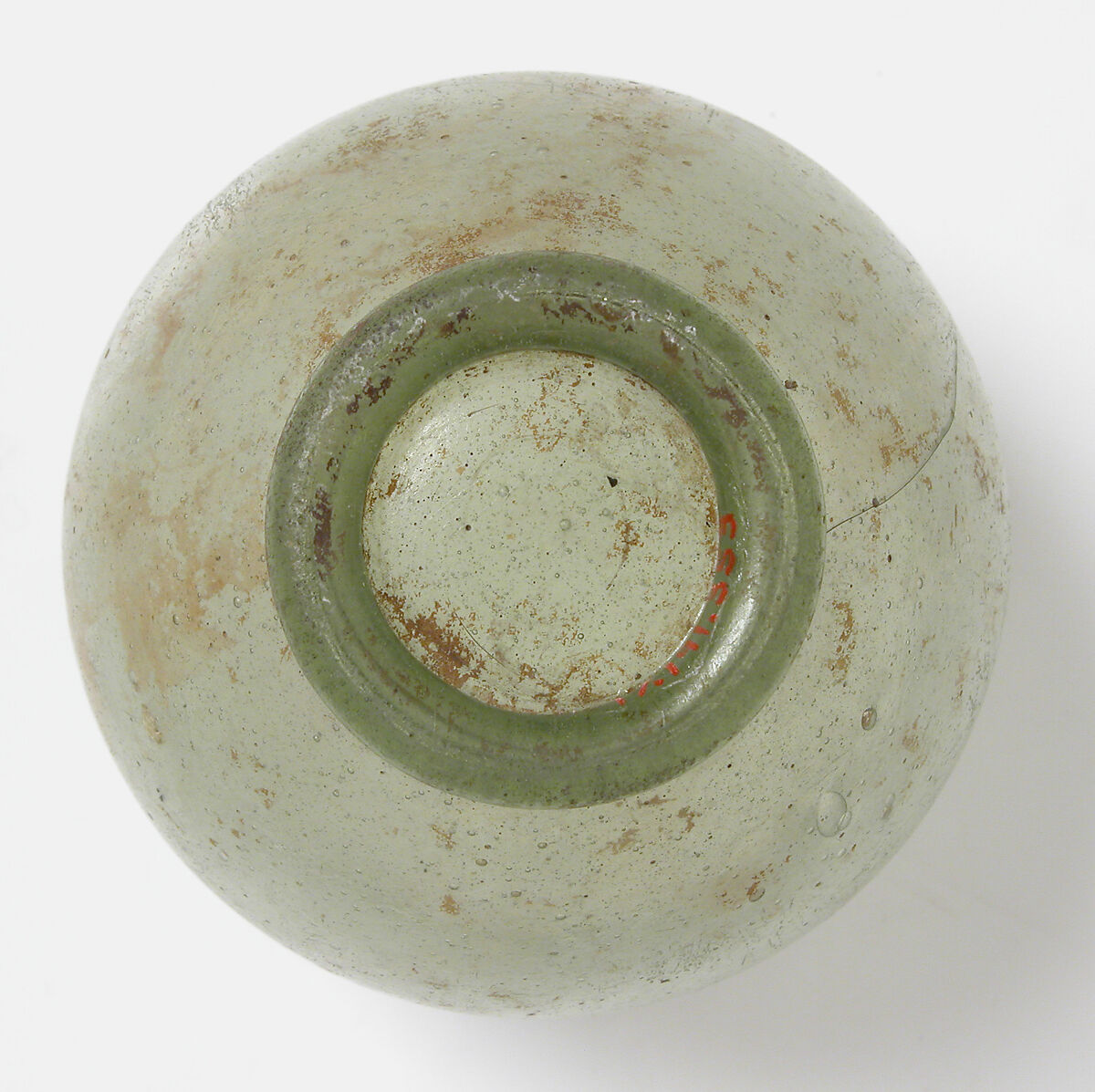 Footed Bowl, Glass, Frankish