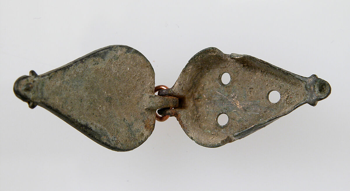 Box seal, Champlevé enamel, copper alloy, Roman