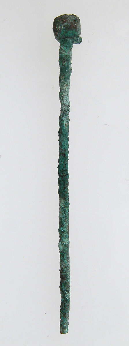 Hairpin, Copper alloy, Roman 