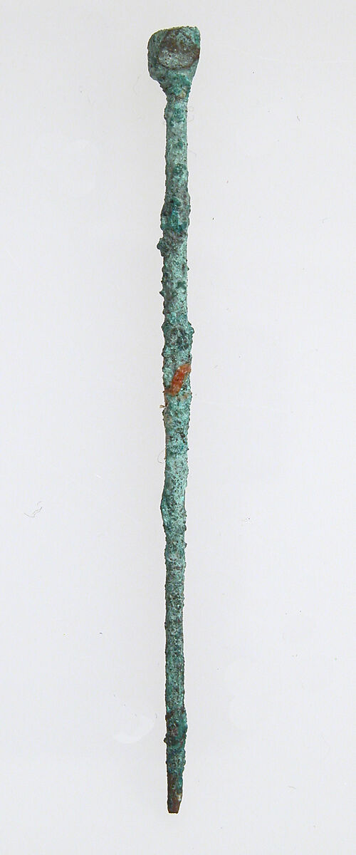 Hairpin, Copper alloy, Roman 