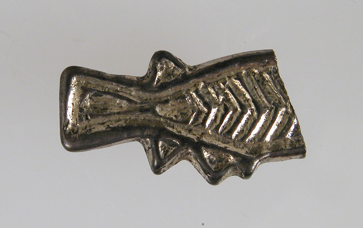 Bird-Shaped Brooch, Silver-gilt, Frankish 