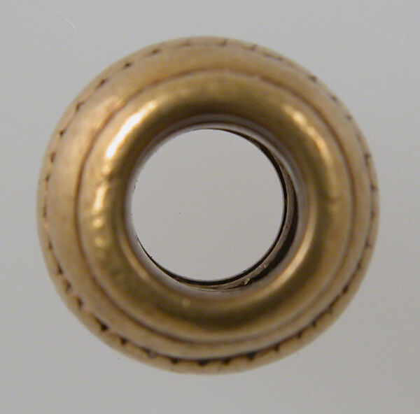 Bead, Gold or Copper alloy?, European
