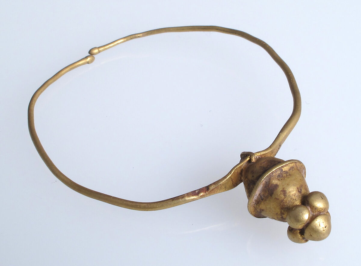 Earring, Gold, Avar
