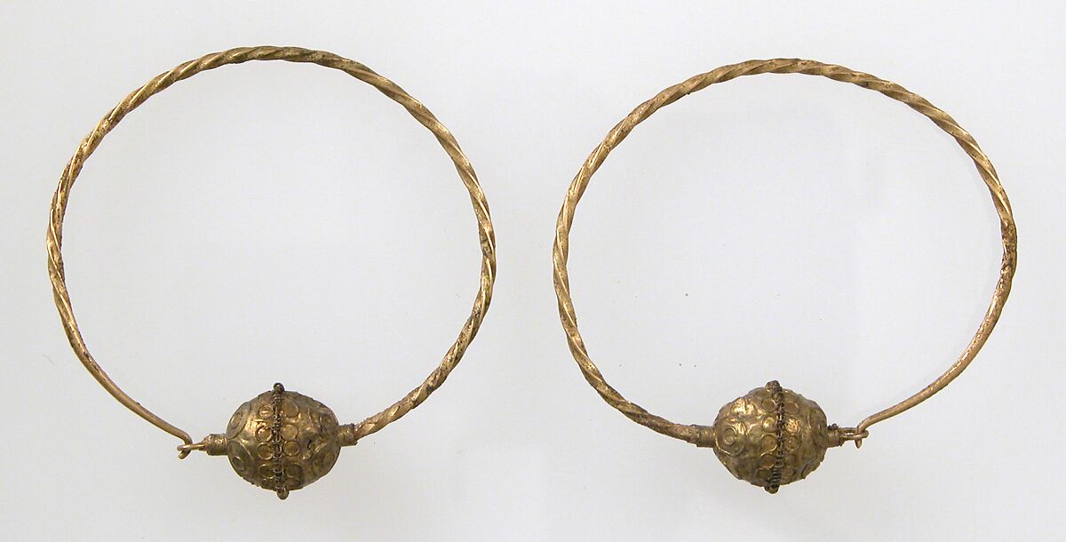 Earring, Gold, Langobardic