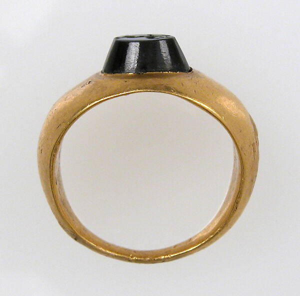 Finger Ring, Gold, intaglio, European