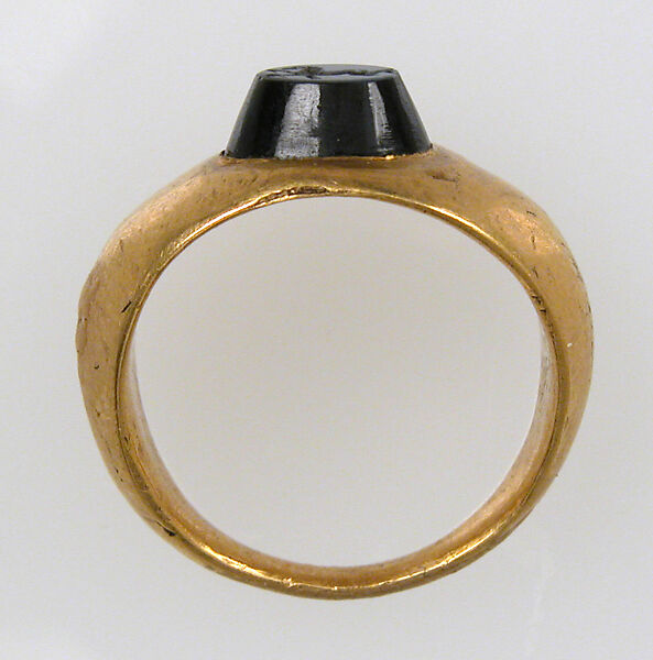 Finger Ring, Gold, intaglio, European