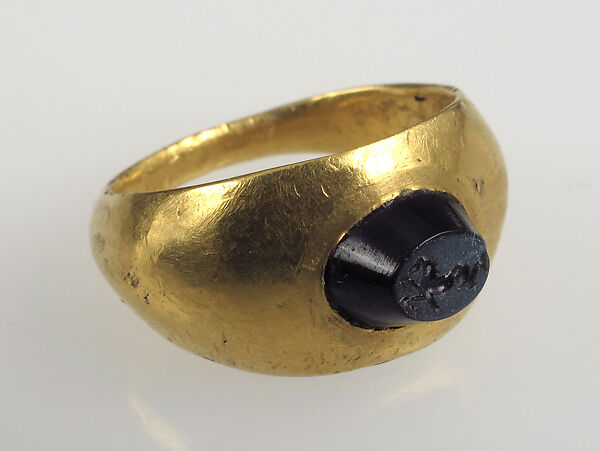 Finger Ring, Gold, intaglio, European 