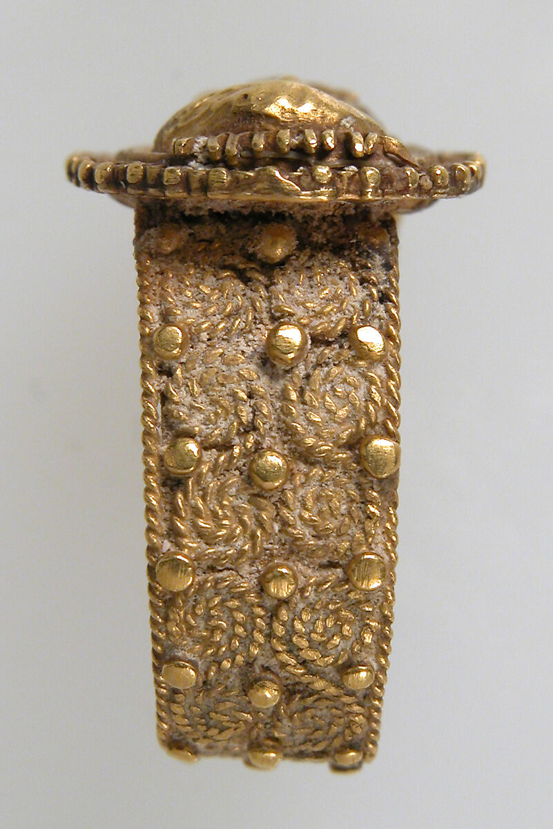Finger Ring, Gold, Late Roman