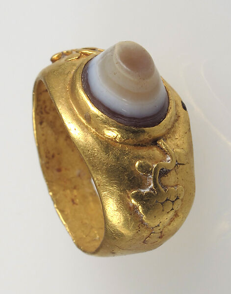 Finger Ring, Gold, sardonyx, European 