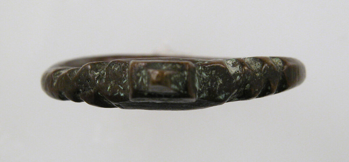 Finger Ring, Copper alloy, Frankish