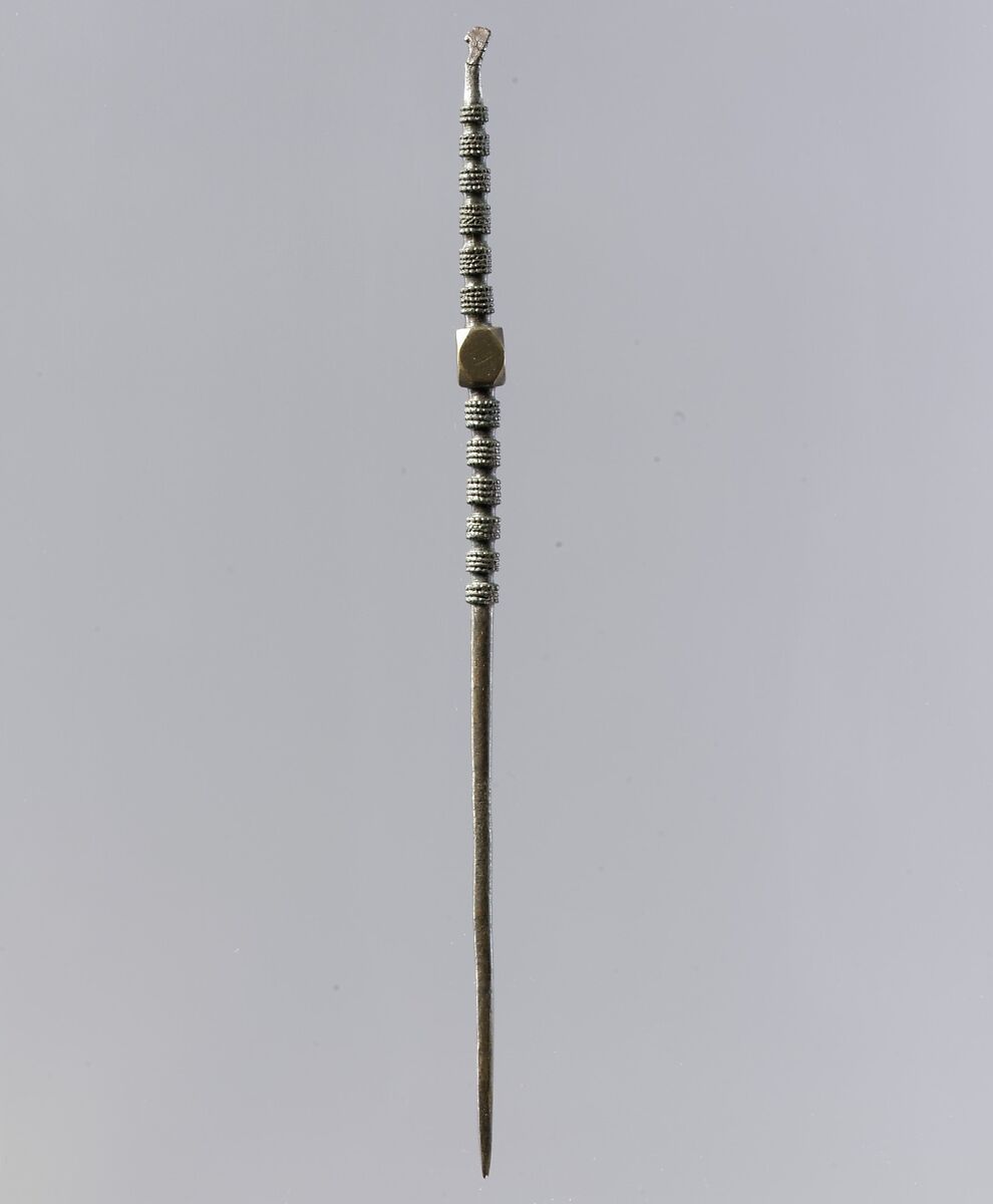 Pin, Copper alloy, "tinned" surface, Frankish 