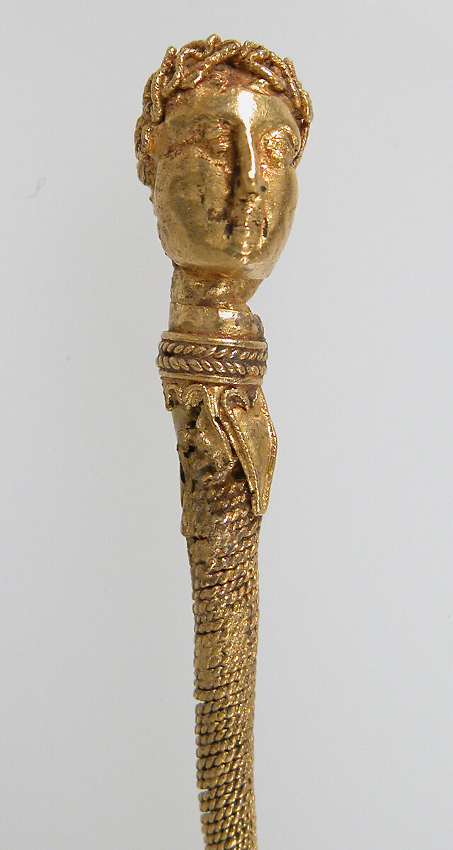 Hairpin, Gold, Late Roman