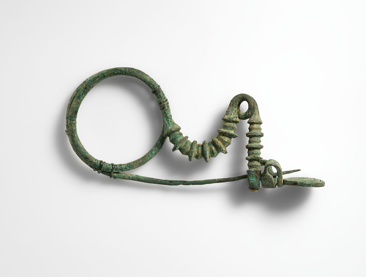 Brooch, Copper alloy, Celtic