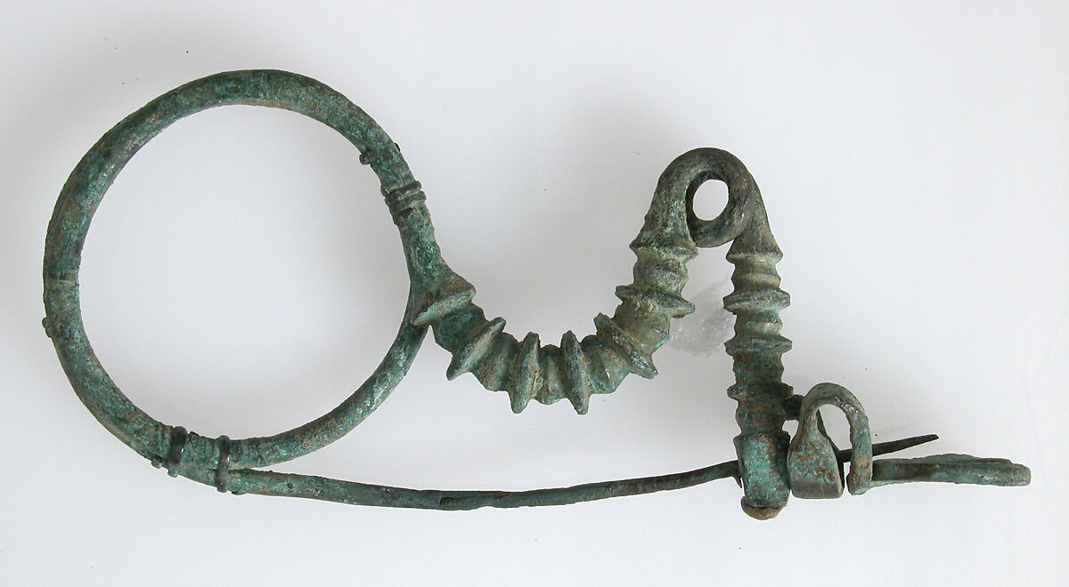 Brooch, Copper alloy, Celtic