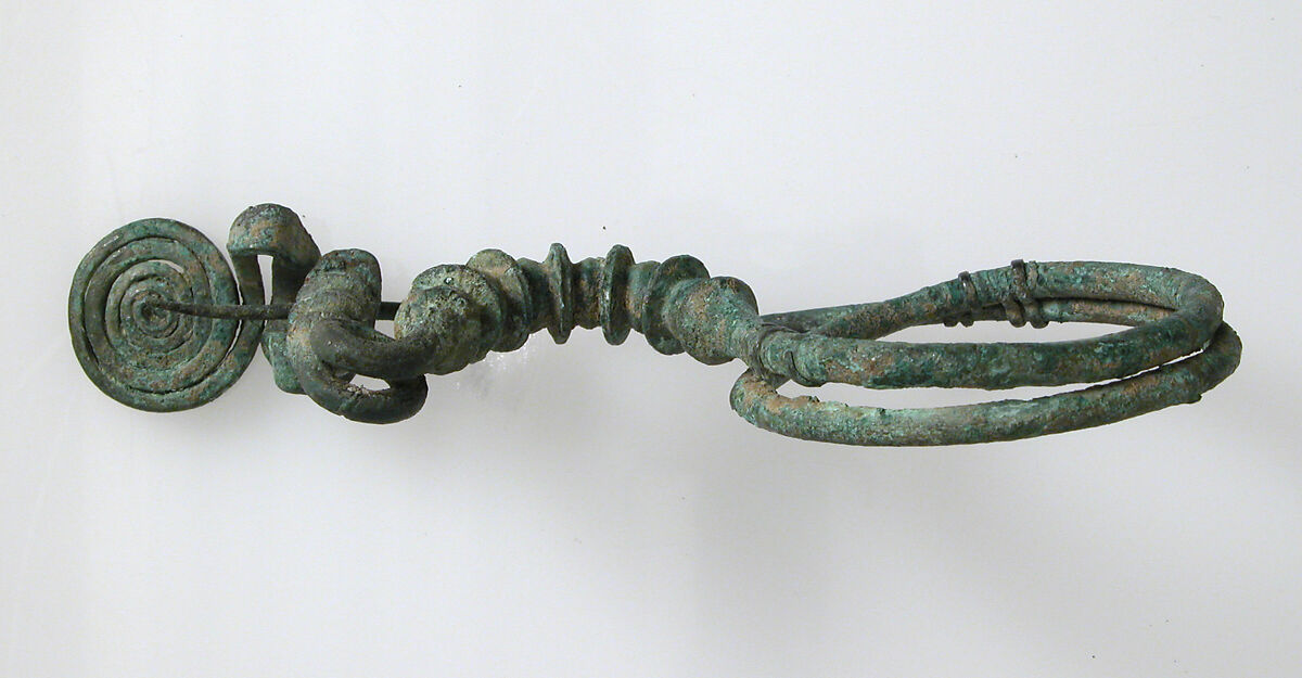 Brooch, Copper alloy, Celtic