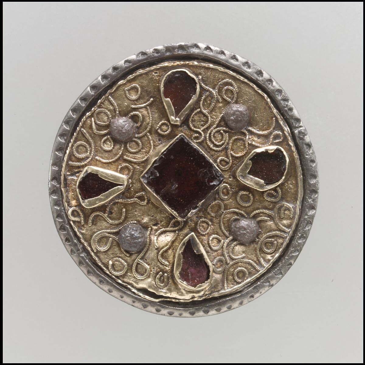 Disk Brooch | Frankish | The Metropolitan Museum of Art